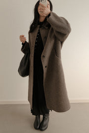 Marlow Brushed Handmade Coat (PREORDER)