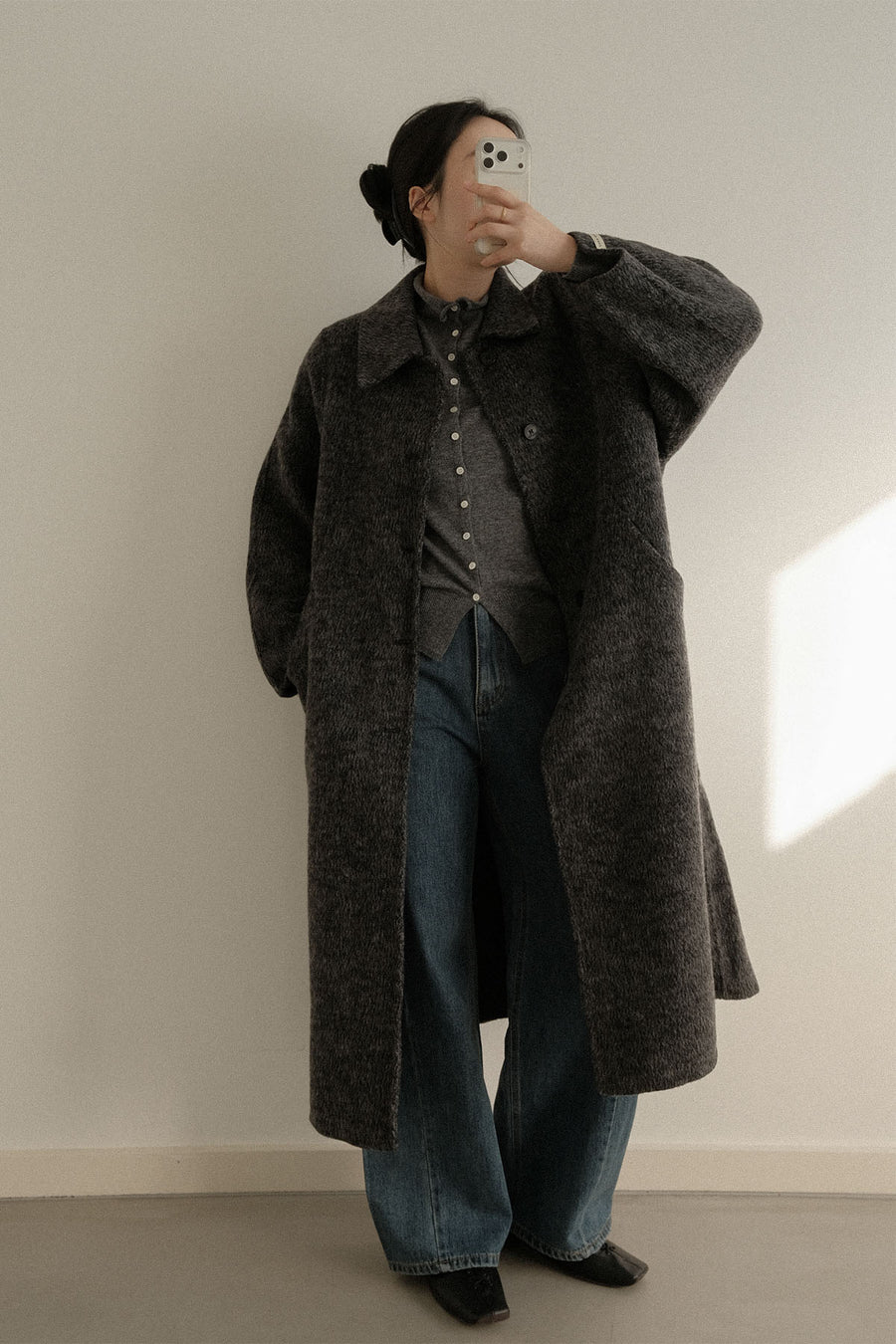 Marlow Brushed Handmade Coat (PREORDER)
