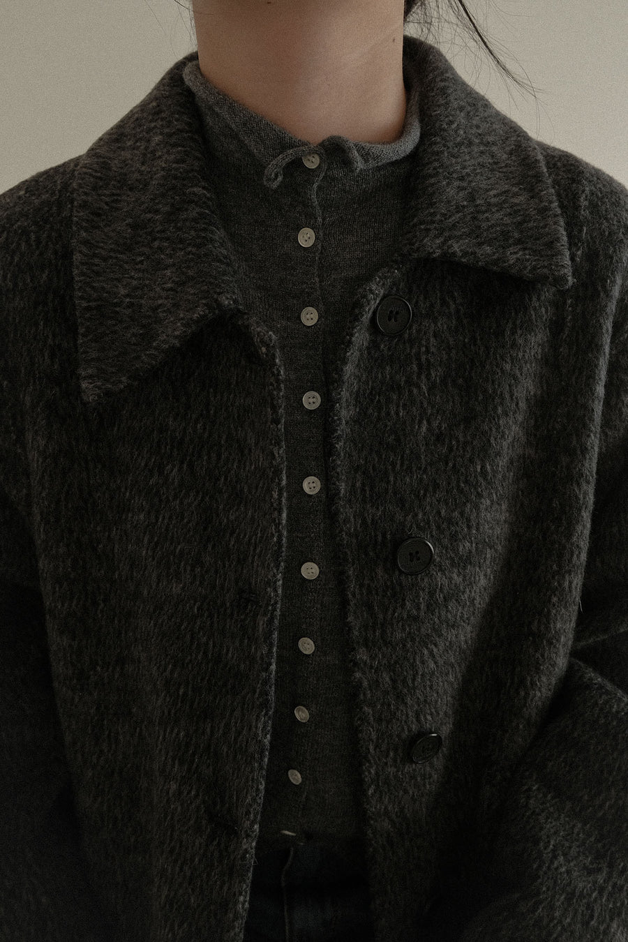 Marlow Brushed Handmade Coat (PREORDER)