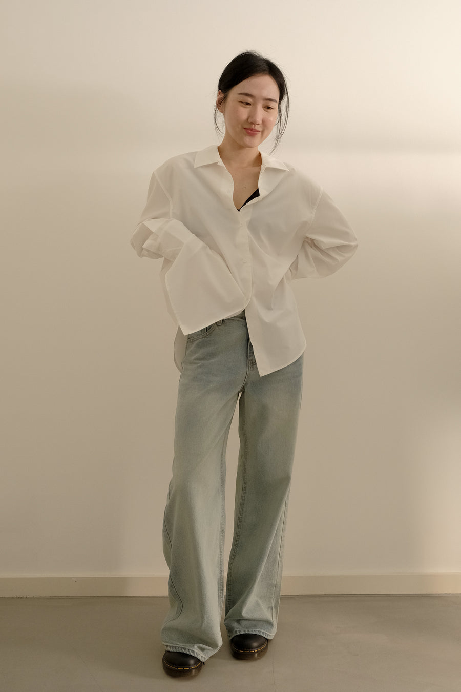 Retro Jeans washed blue