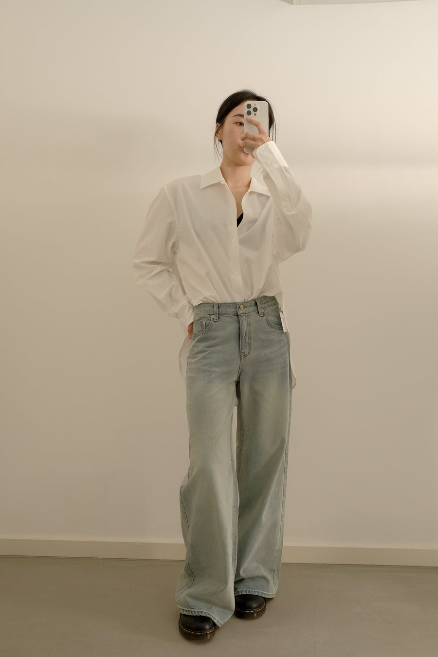 Retro Jeans washed blue