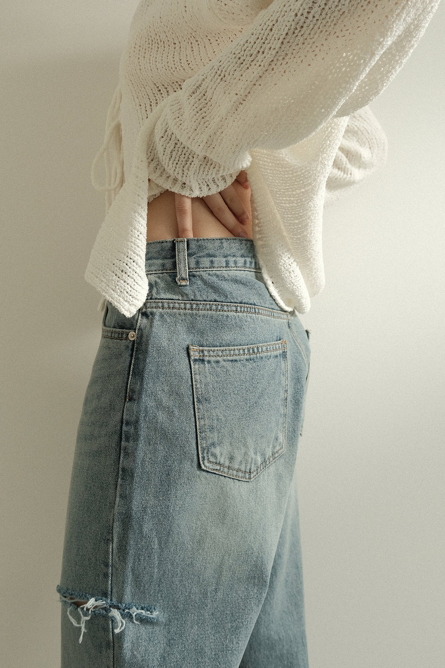 Slit Jeans