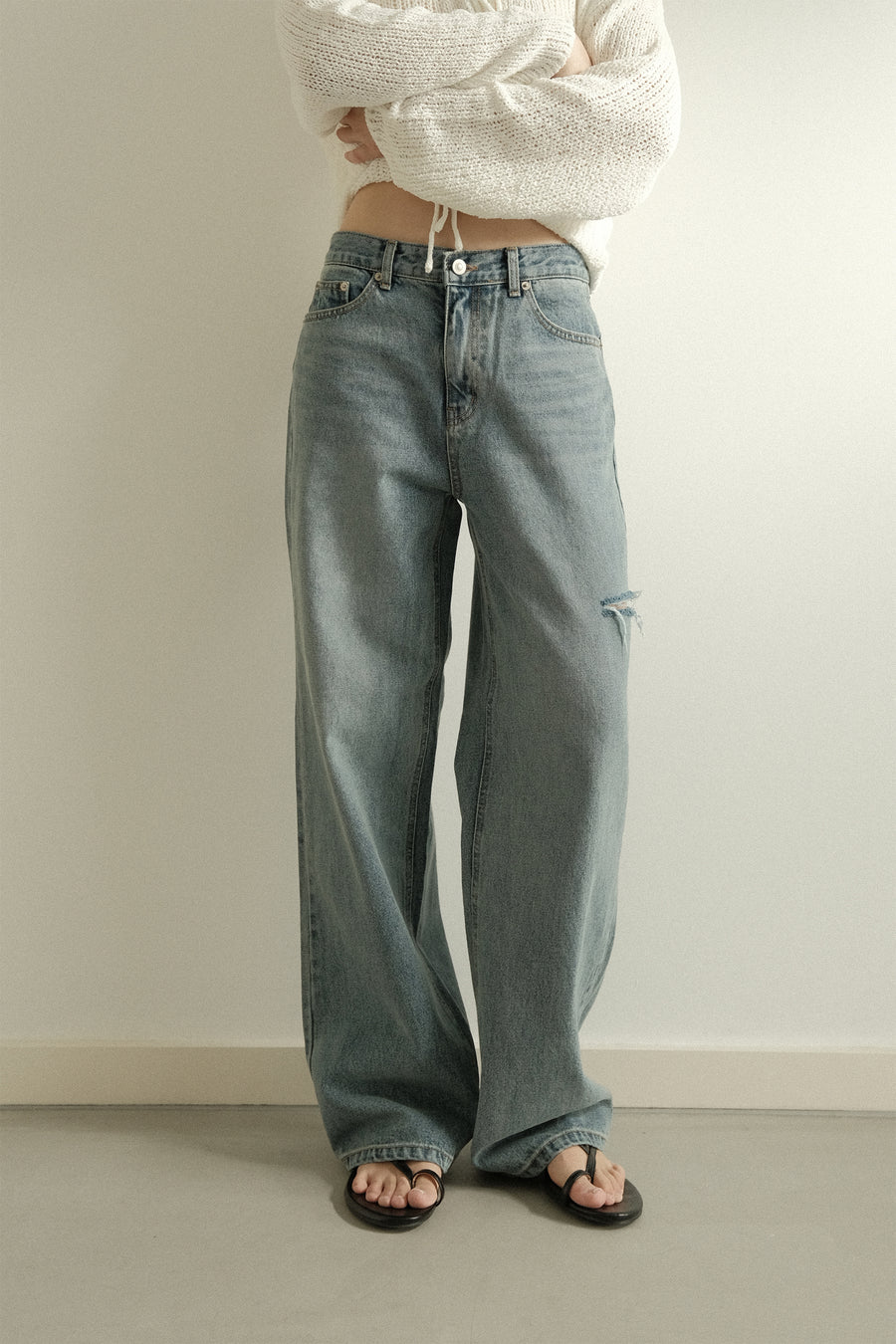 Slit Jeans