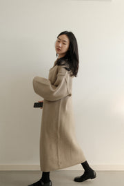 Hood Cozy Knit Dress (PREORDER)