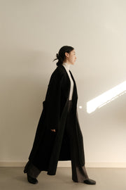 Slimming Wool Charcoal Slacks