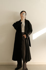 Slimming Wool Charcoal Slacks