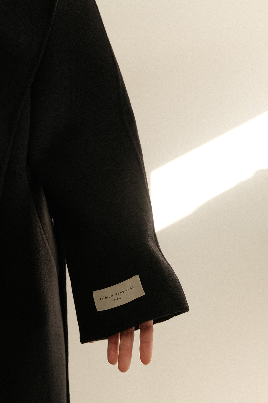 Minimal Merino Wool Coat