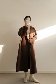 Minimal Merino Wool Coat