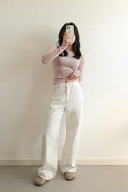 Elastic Wool Tee
