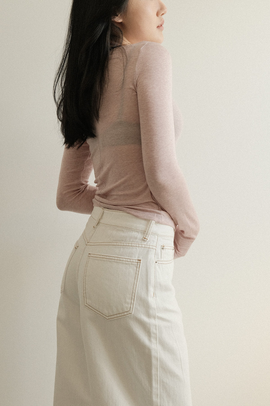 Elastic Wool Tee