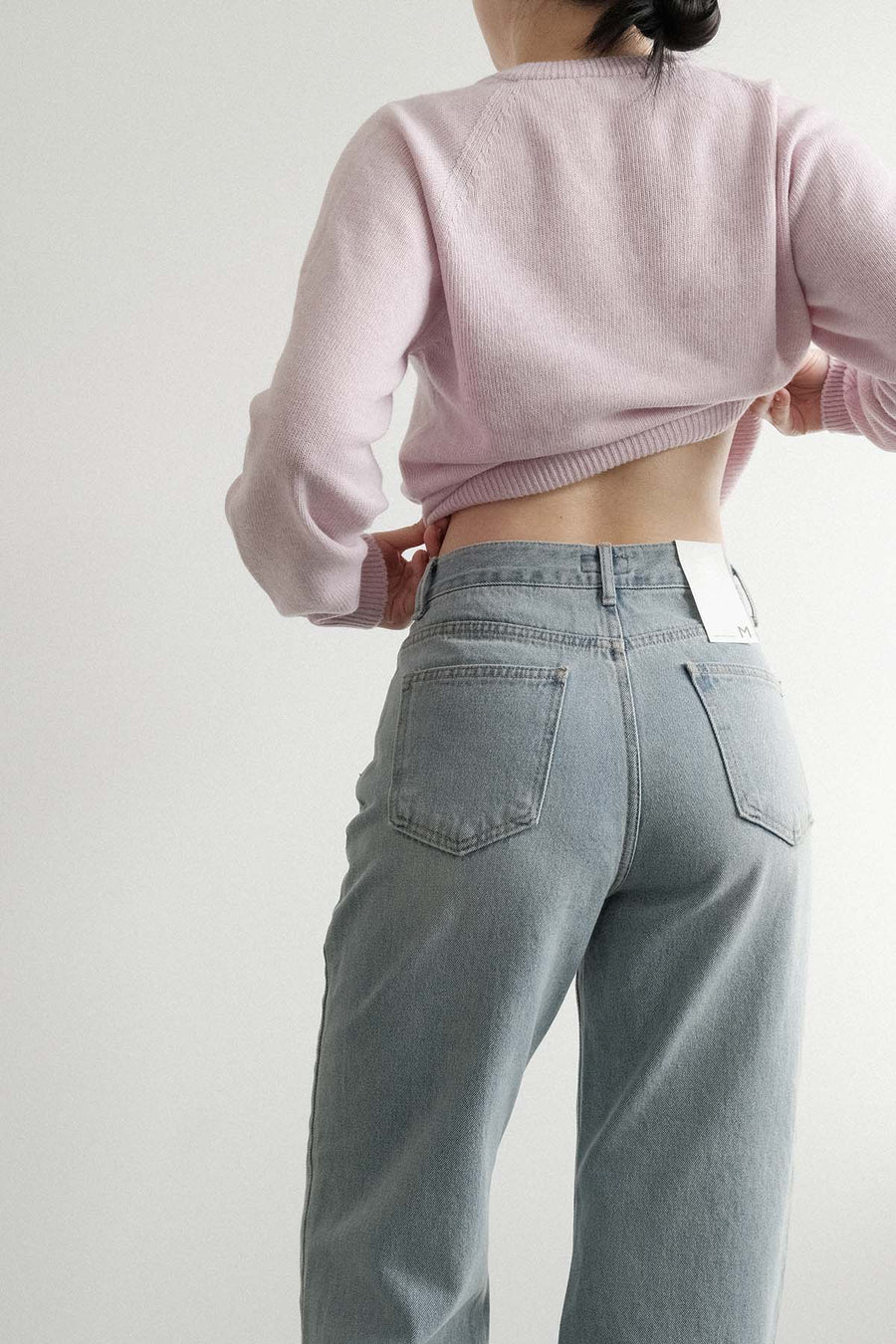 Straight Slit Denim
