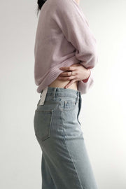 Straight Slit Denim