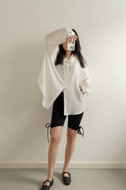 Ribbon Half Leggings