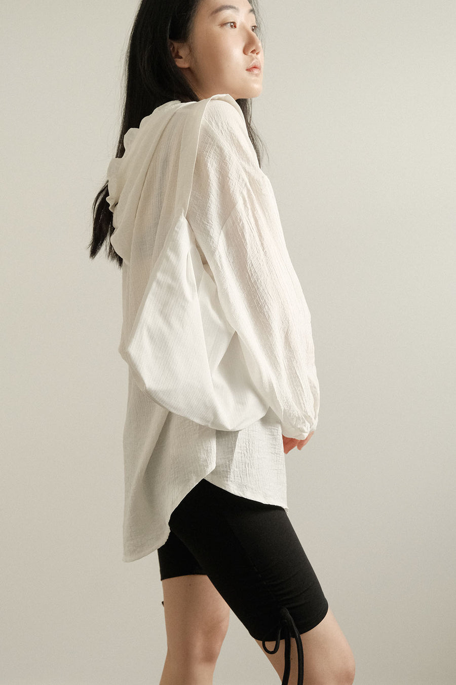 Ribbon Half Leggings