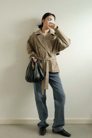 Short Khaki Trench (PREORDER)