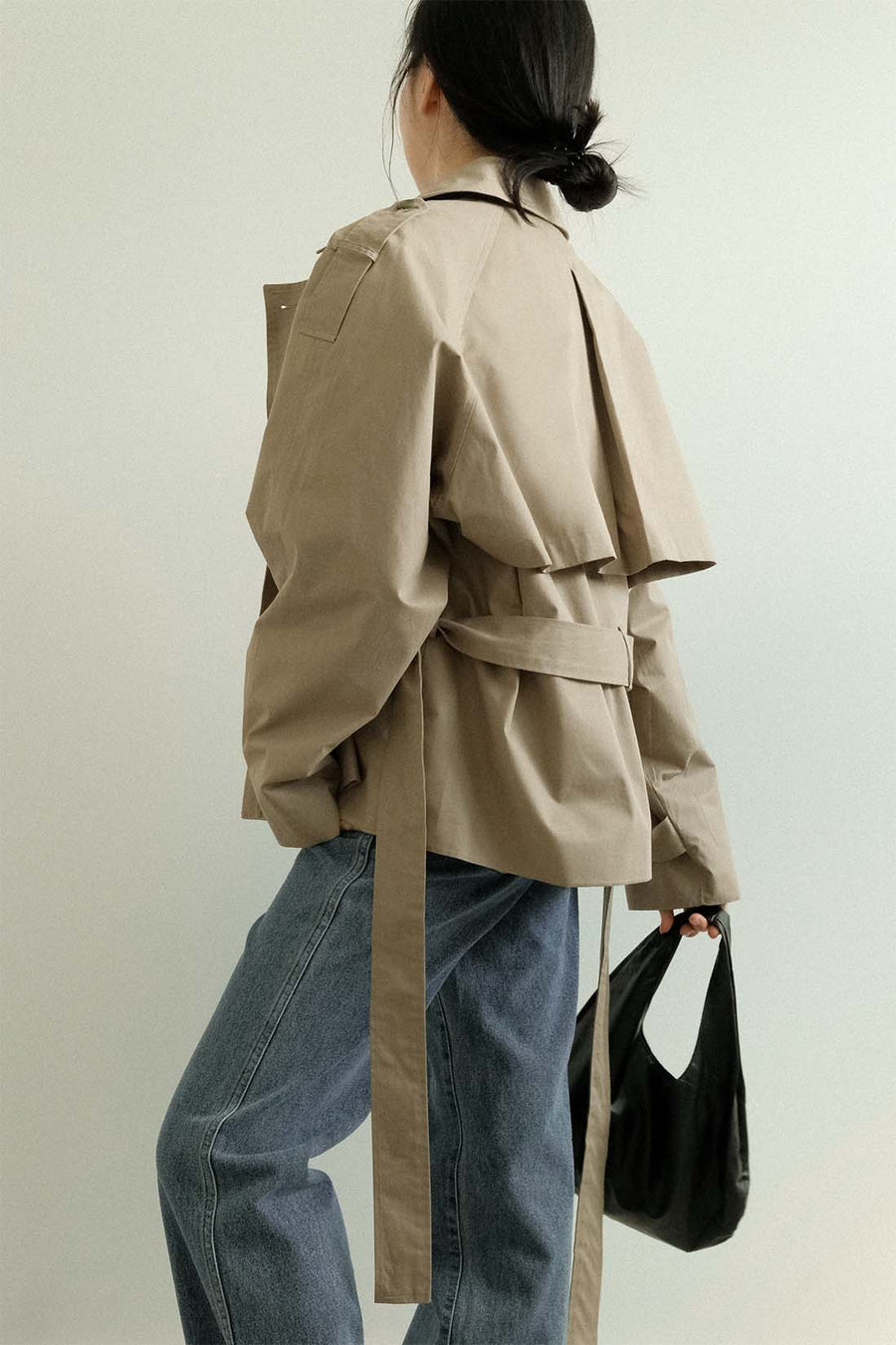 Short Khaki Trench (PREORDER)