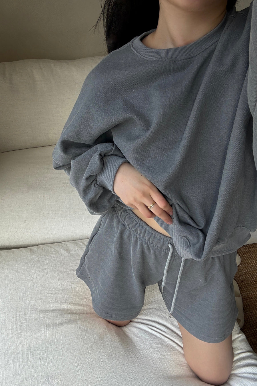 Retro Washed Sweat Set