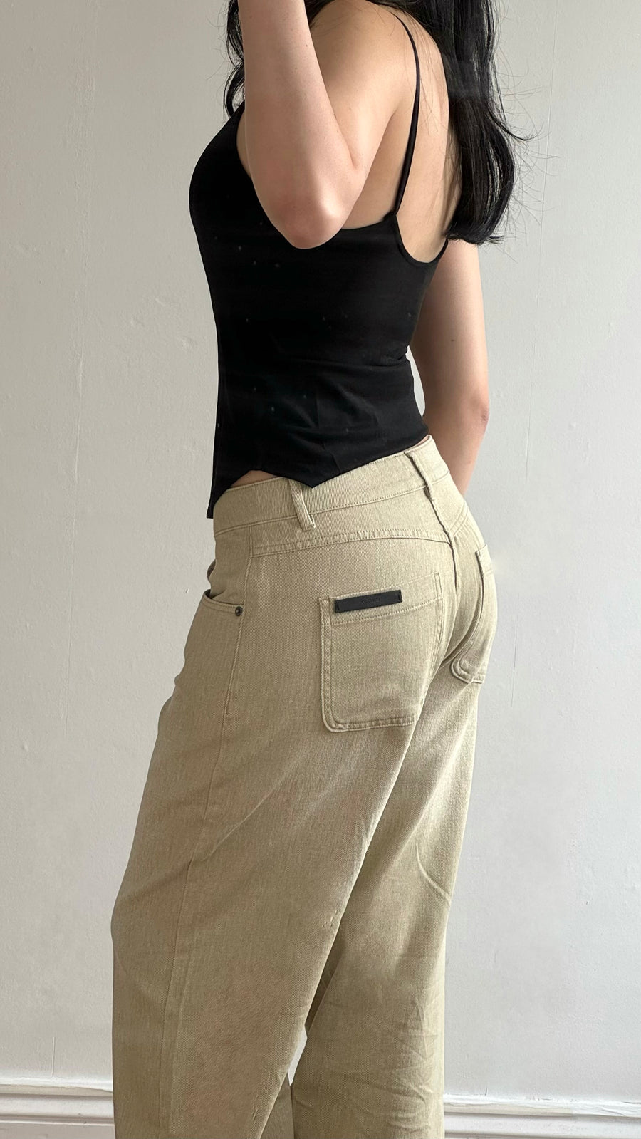 by DOE - Washed Twill Straight-leg Jeans