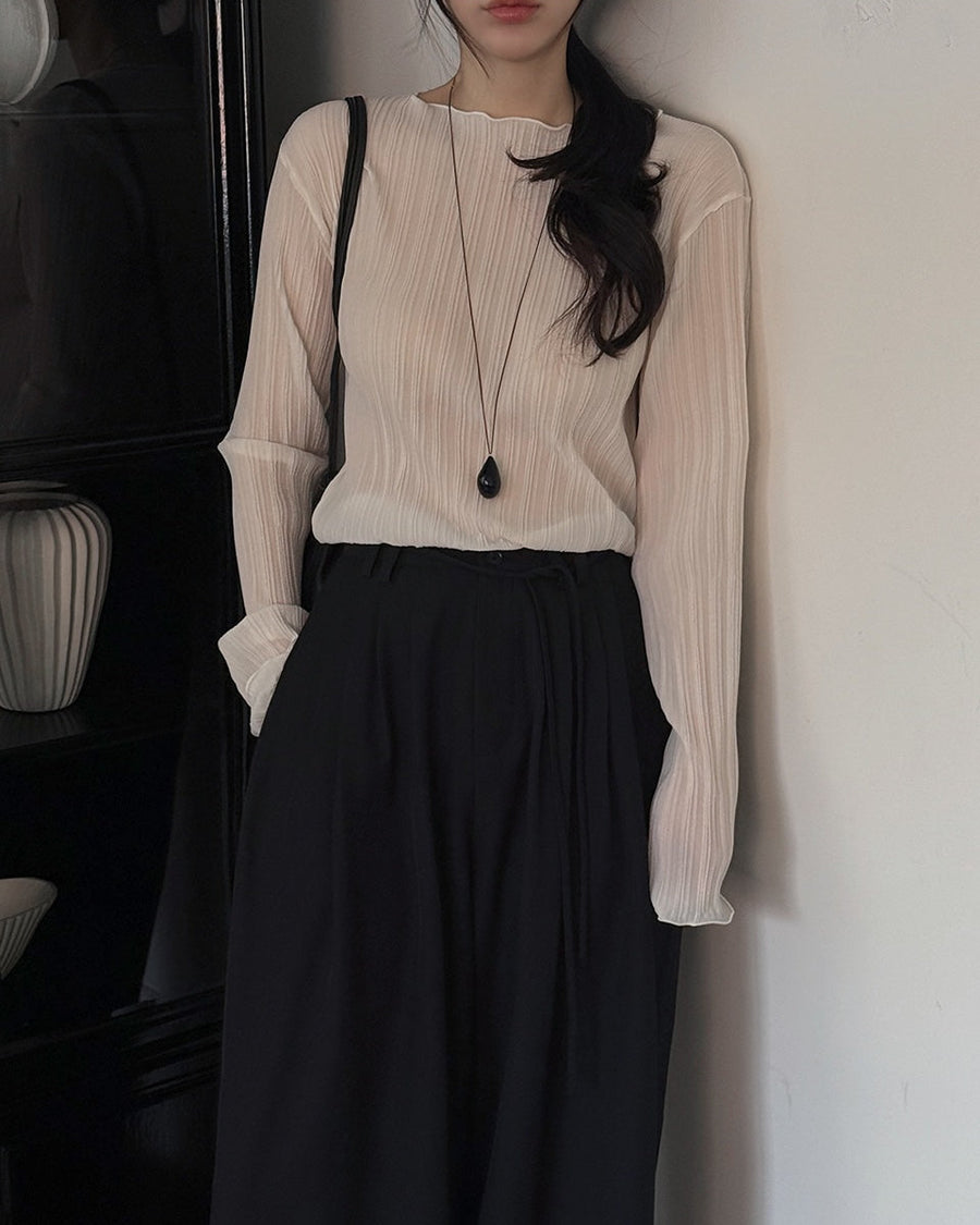 Caire Pleated Tee