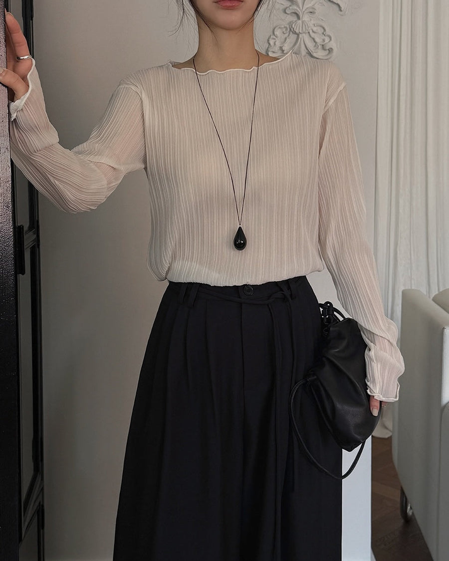 Caire Pleated Tee