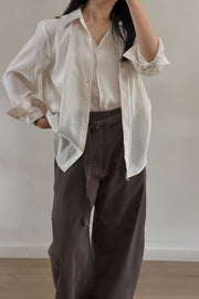 Studio Curved Slacks (PREORDER)