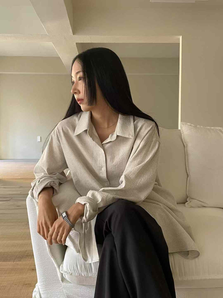 Cotton Stripe Shirt
