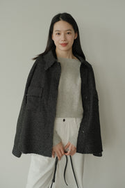 by DOE - Tweed Shirt Jacket