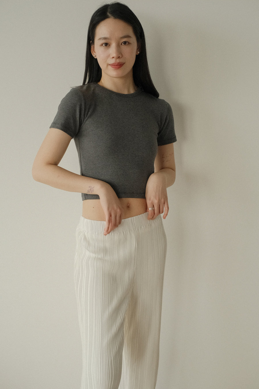 Back Slit Comfy Tee
