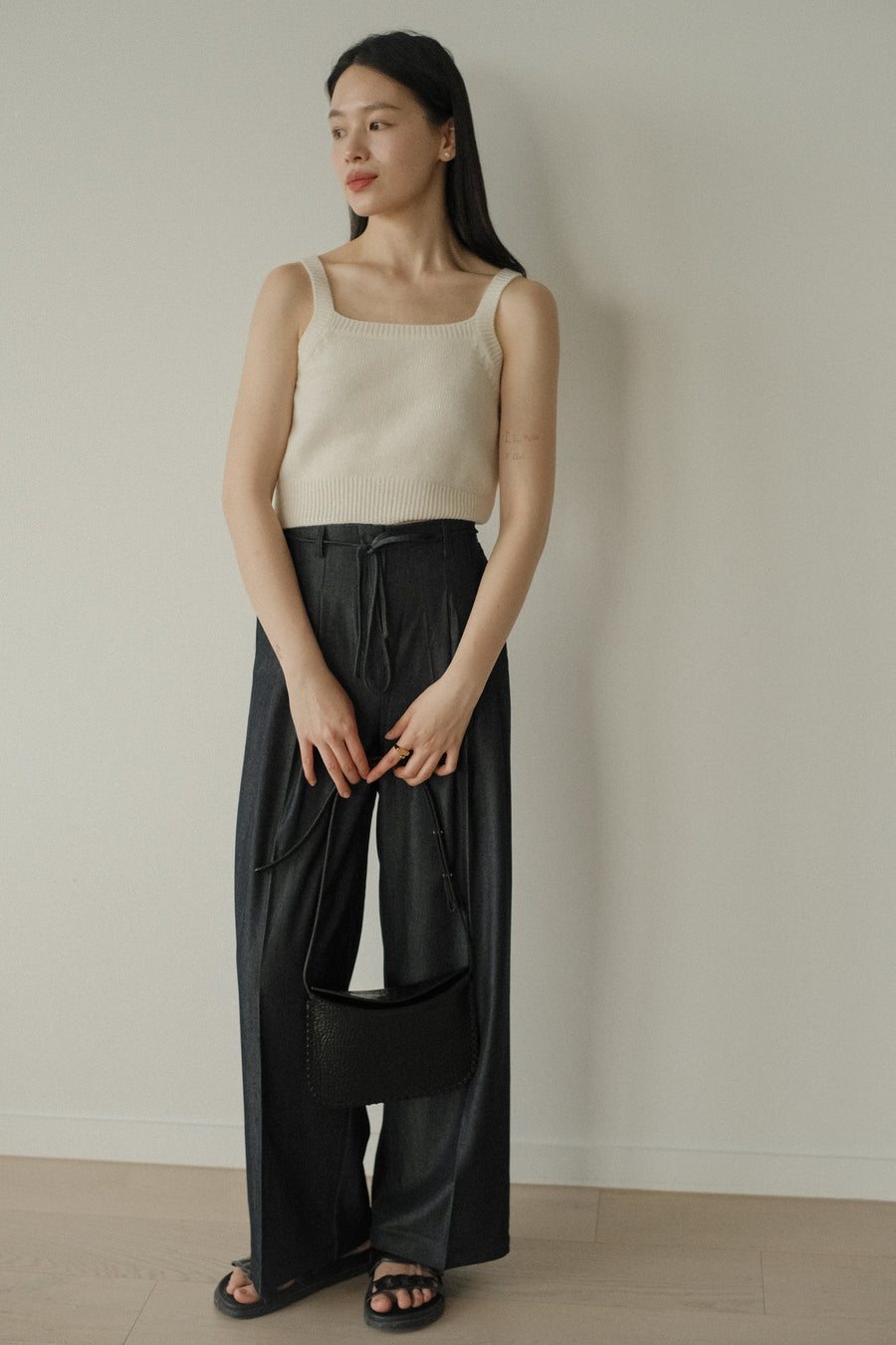 Cashmere Wool Knit Tank