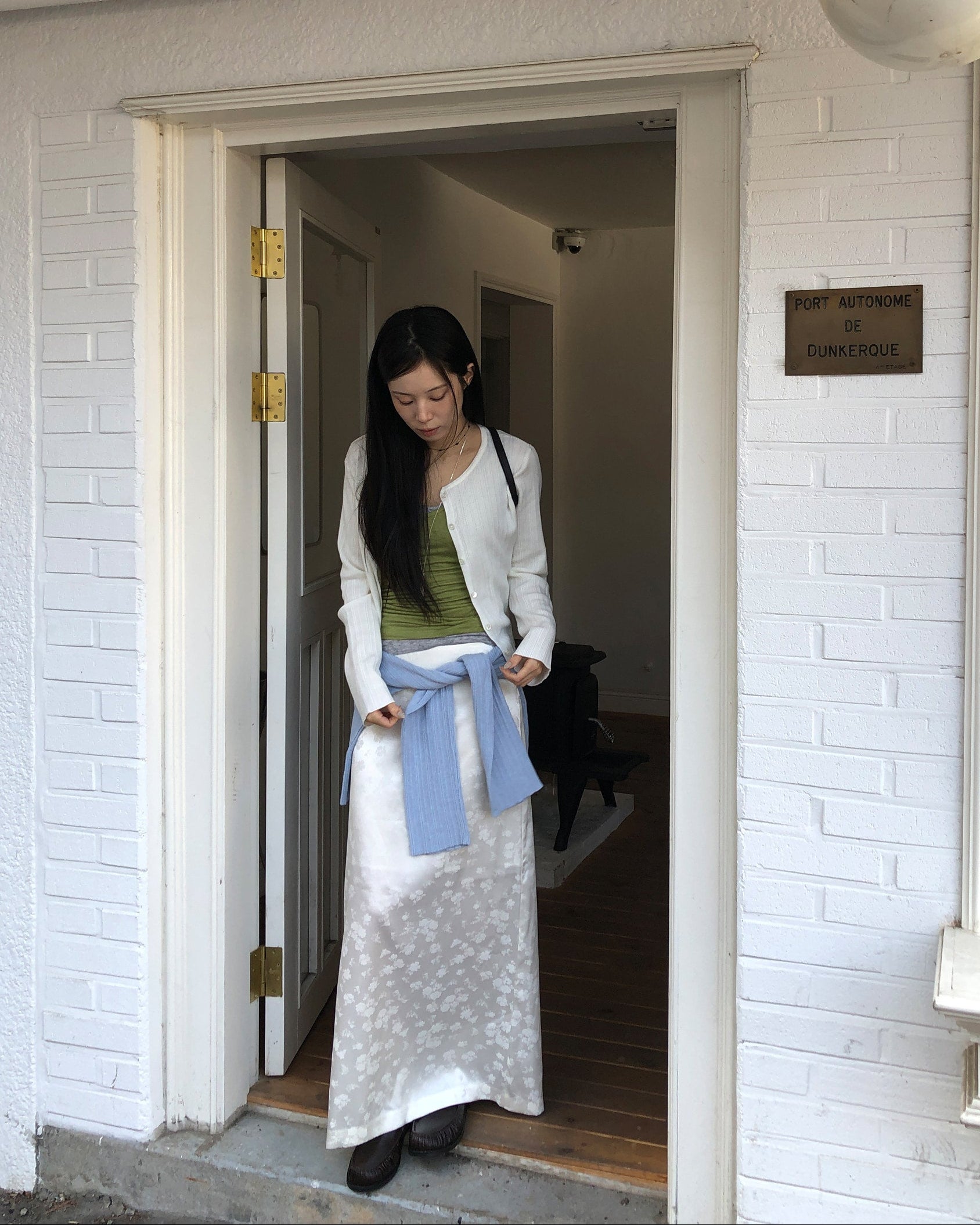 Floral Banding Skirt (long/short)