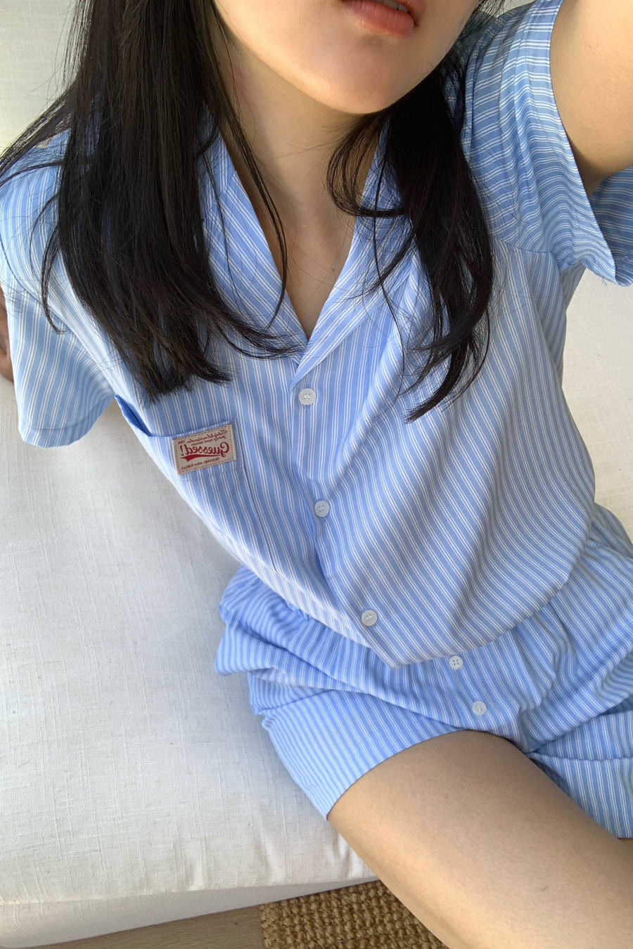 Slow Morning Stripe Pyjama Set – Short