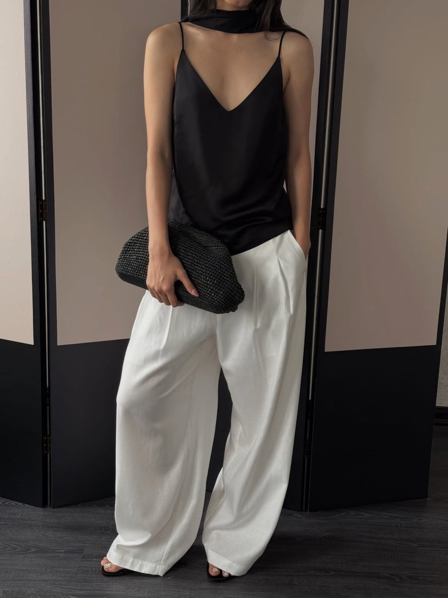 Clean White Slacks