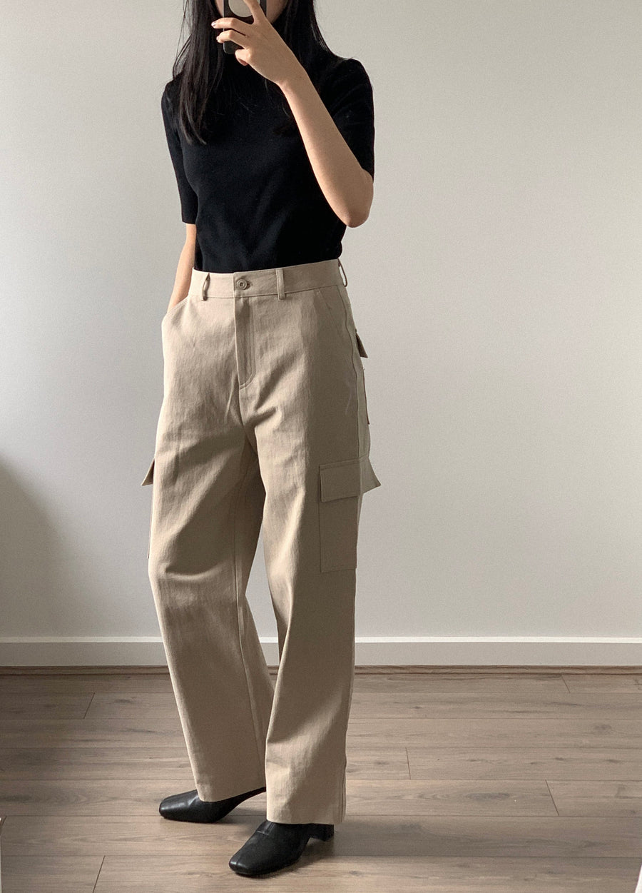 Straight Cargo Pants
