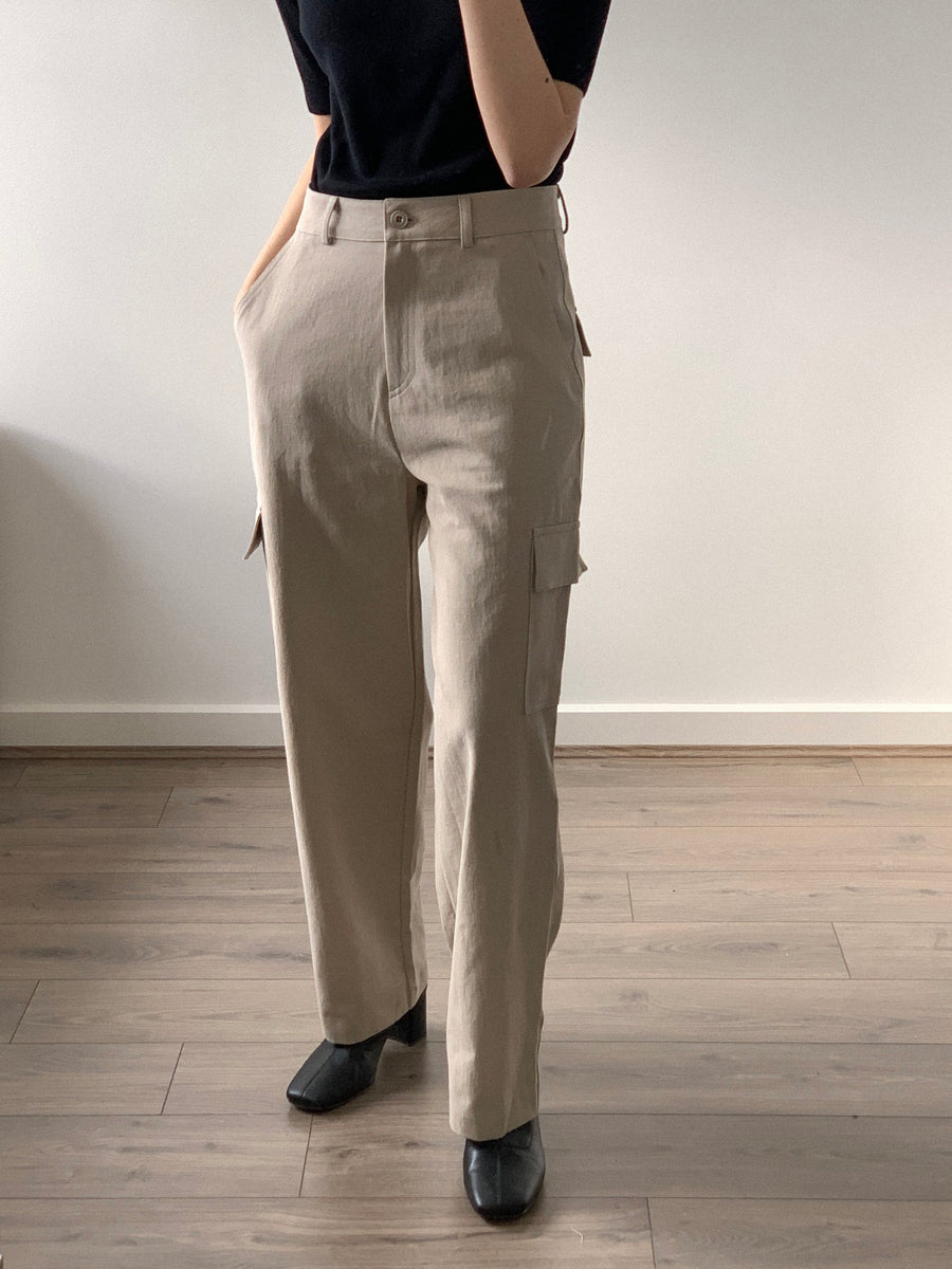 Straight Cargo Pants