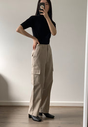 Straight Cargo Pants