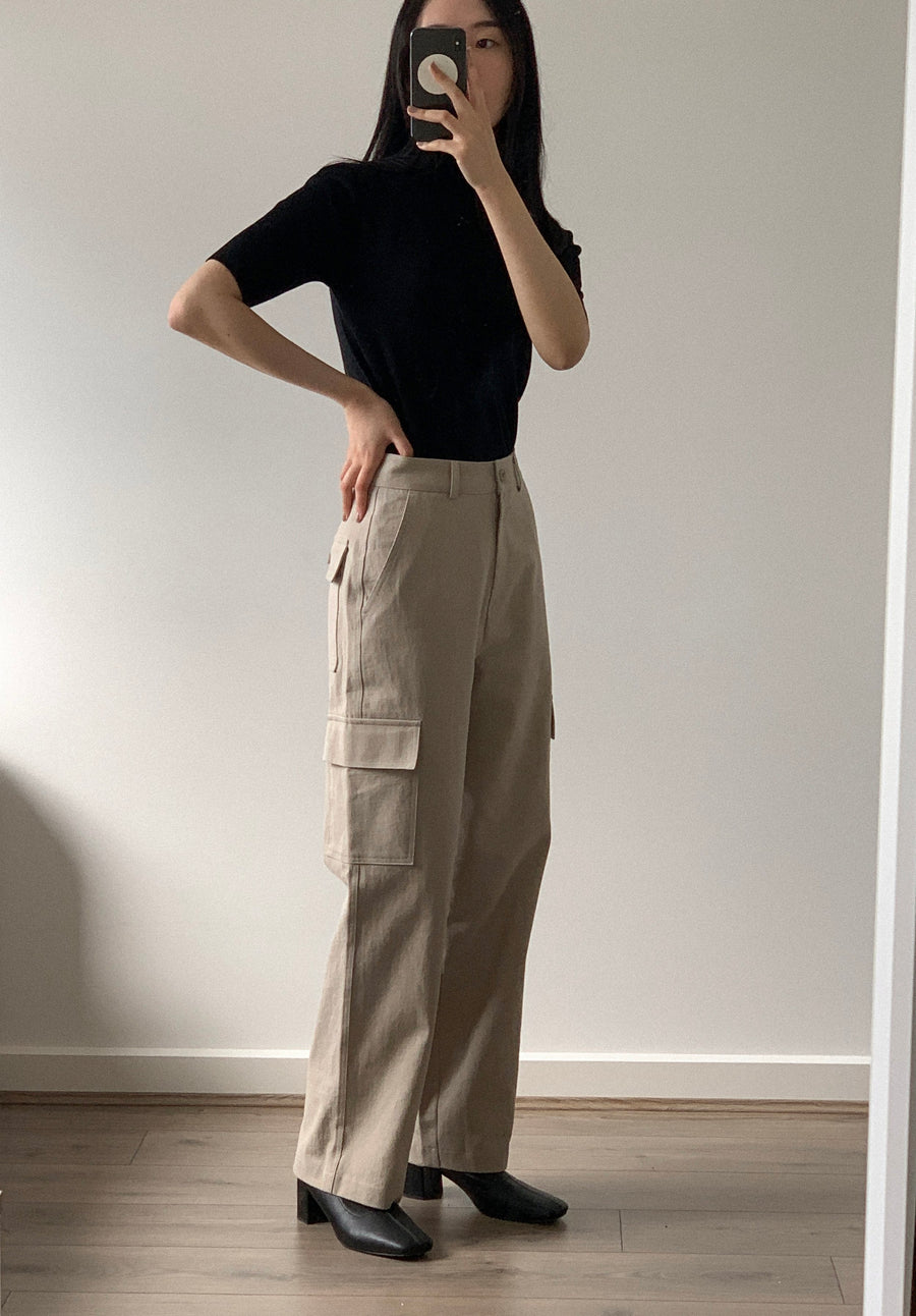 Straight Cargo Pants