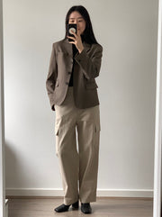 Straight Cargo Pants