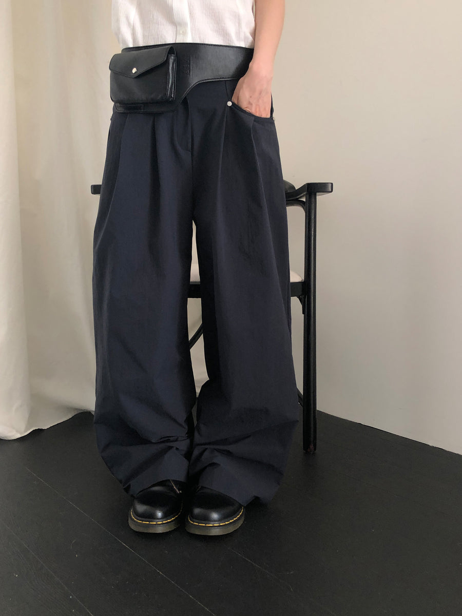 Pintuck Summer Slacks