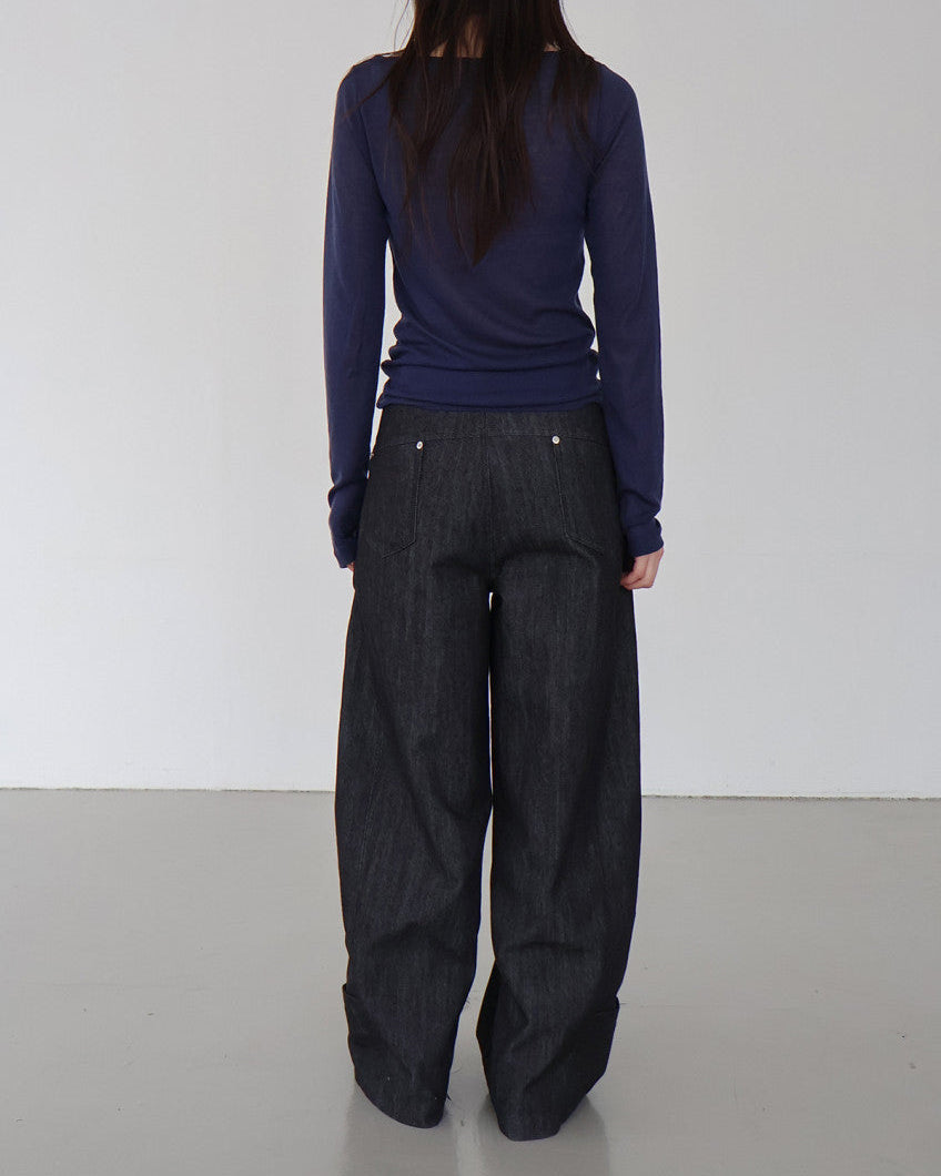 Cup Curved Denim