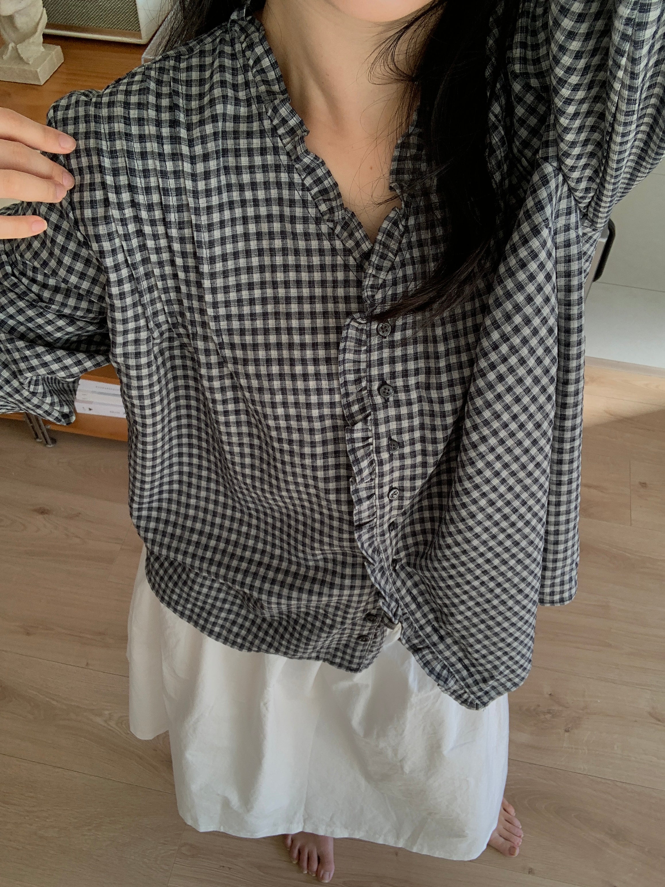 Norton Gingham Blouse