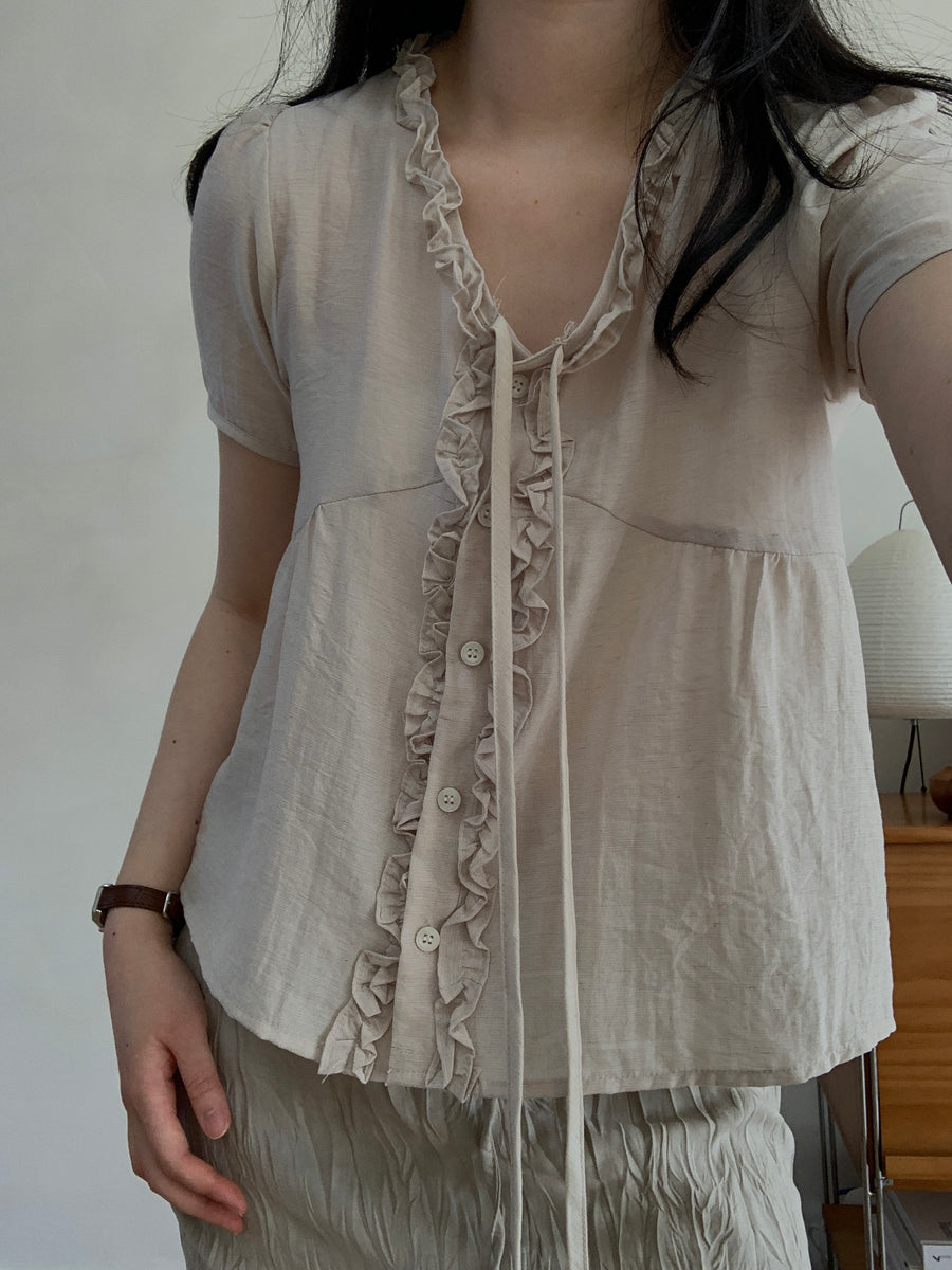 Lily Linen Blouse