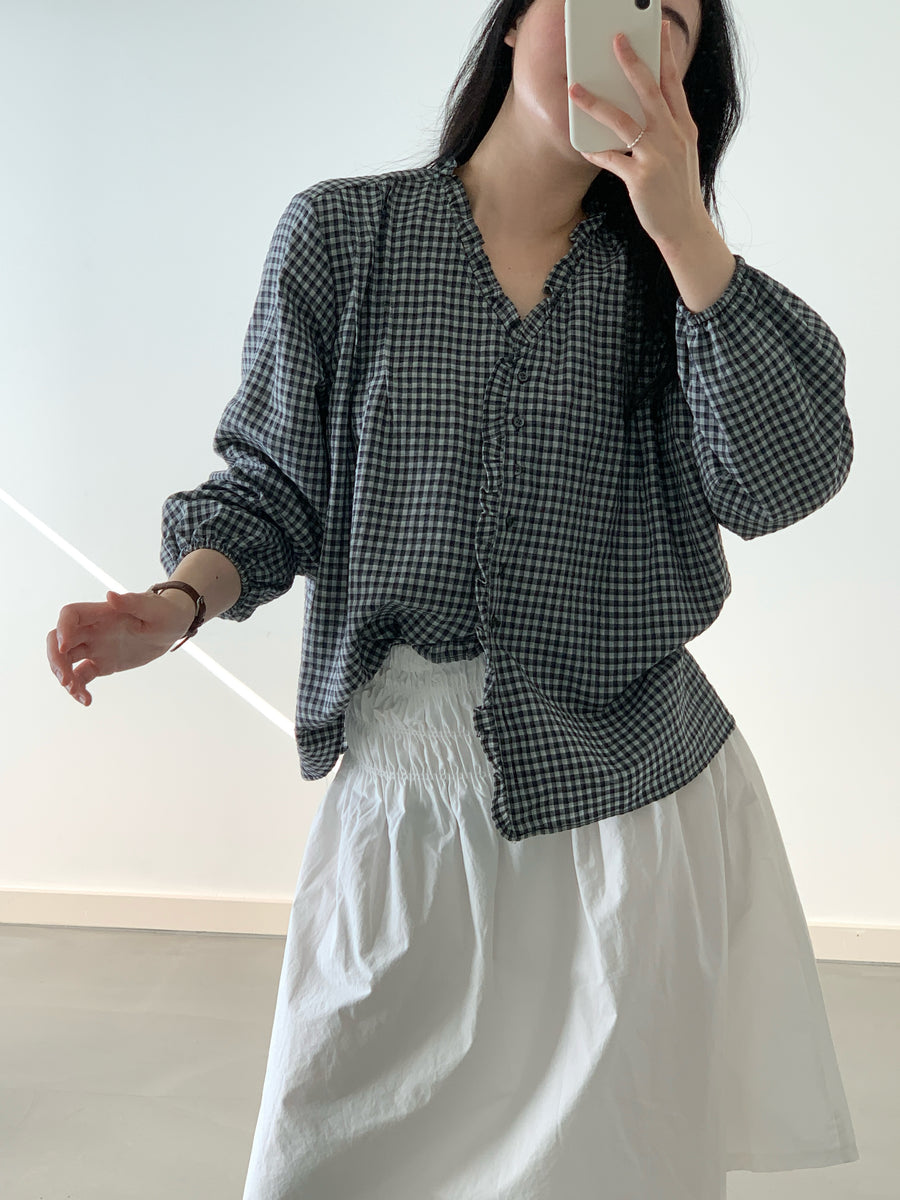 Norton Gingham Blouse
