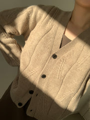 Dreamy Mohair Wool Cardigan