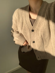 Dreamy Mohair Wool Cardigan