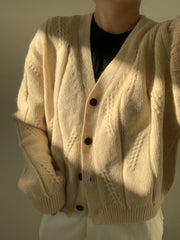 Dreamy Mohair Wool Cardigan