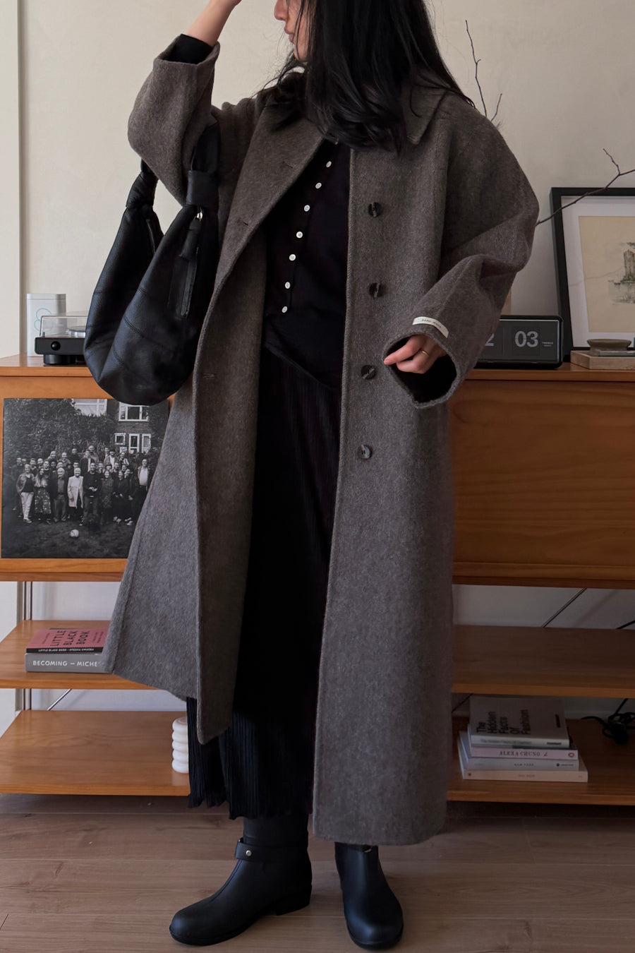 Marlow Brushed Handmade Coat (PREORDER)