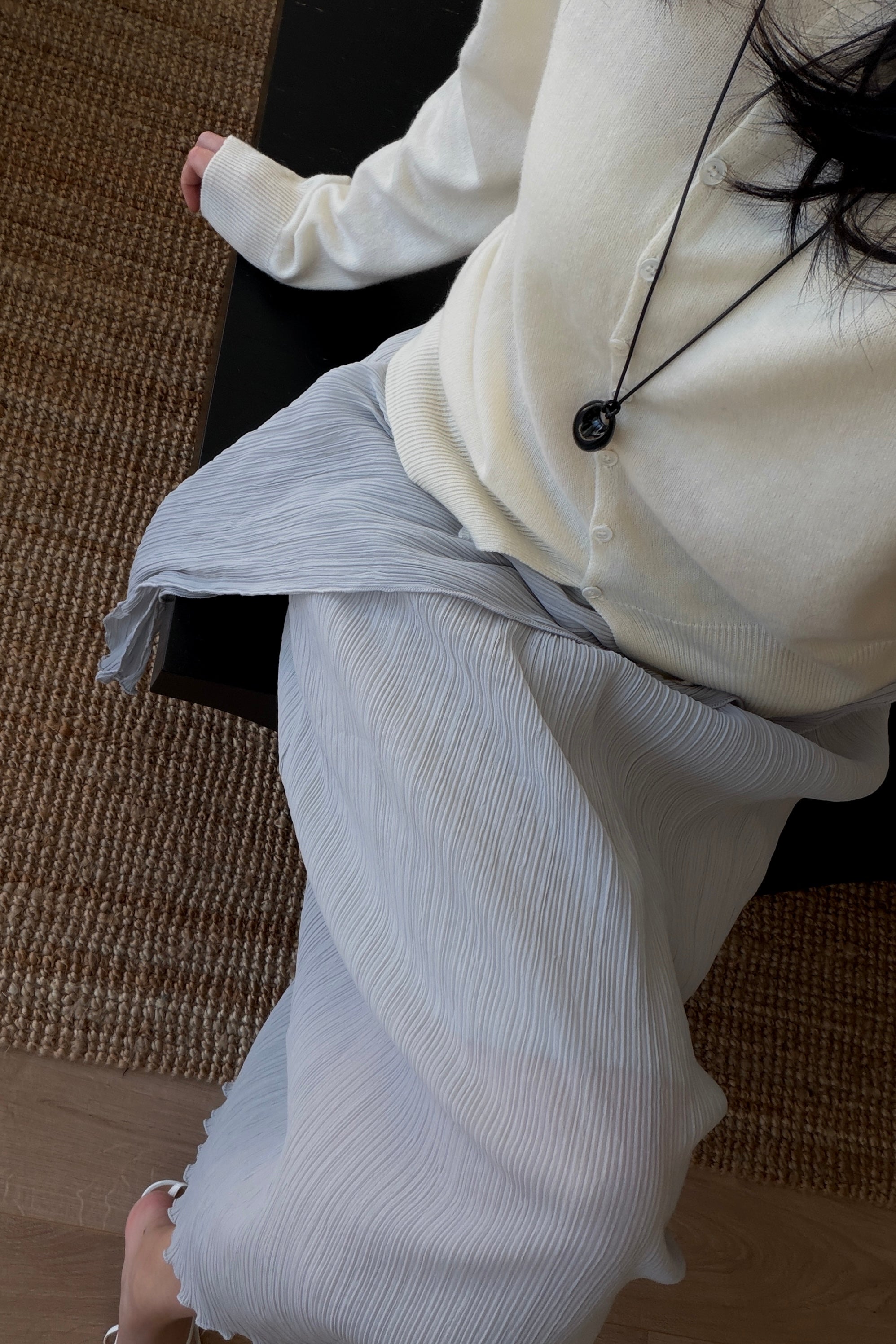 Drape Pleats Skirt