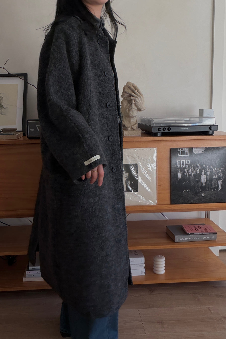 Marlow Brushed Handmade Coat (PREORDER)