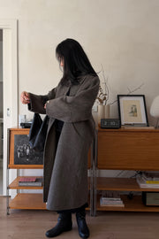 Marlow Brushed Handmade Coat (PREORDER)