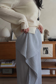 Drape Pleats Skirt